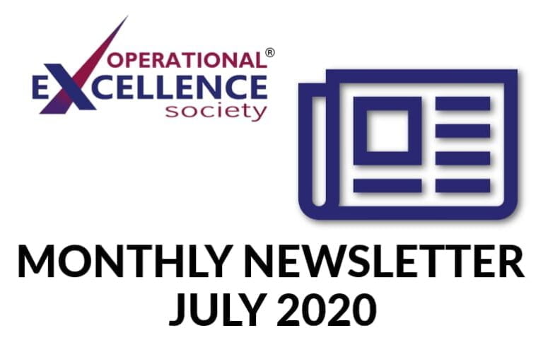 Operational Excellence by Design eNewsletter – July 2020