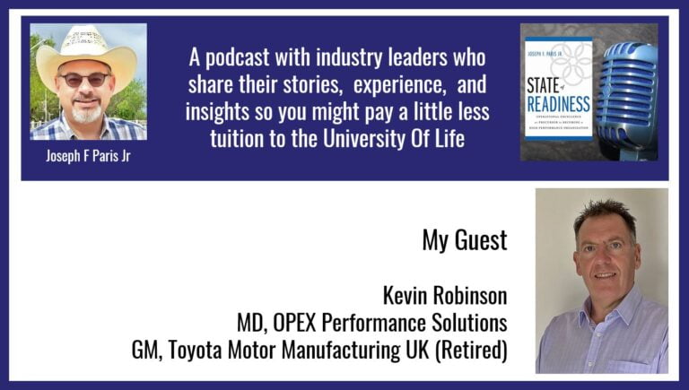State of Readiness | Kevin Robinson, Toyota Alumni